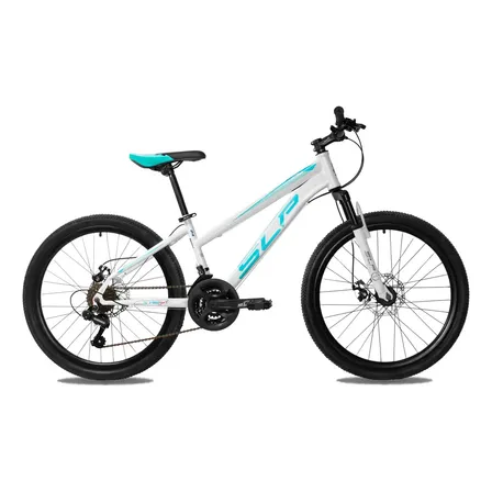 Bicicleta Mtb Slp 5 Pro Ni&ntilde;as Rodado 24 Shimano 7v Blanco Xs
