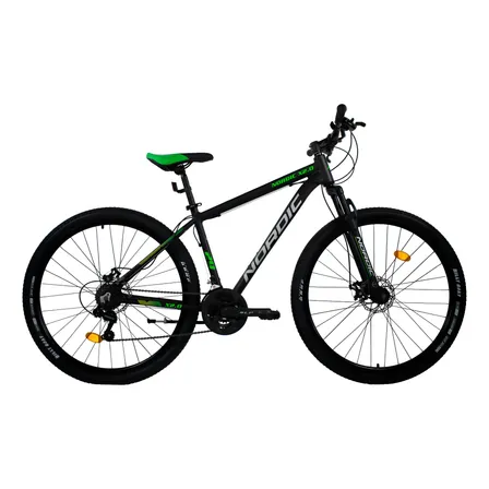 Bicicleta Nordic Mtb X 2.0 R29 Freno Disco Negro/verde M