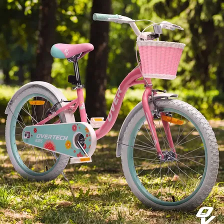 Bicicleta Overtech Bella Kids R20, Color Rosa