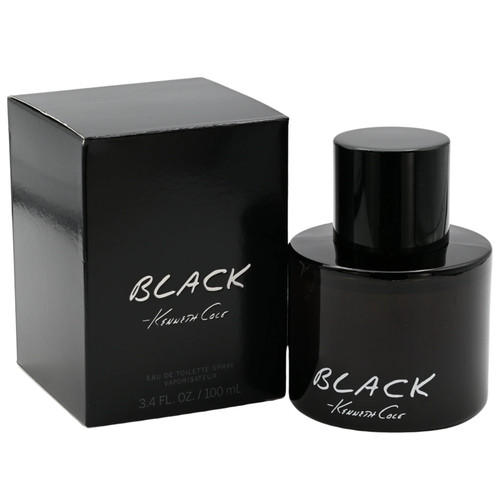 BLACK by Kenneth Cole Cologne for Men EDT 3.3 / 3.4 oz New In Box