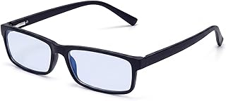 Blue Light Glasses for Men Women, Computer Glasses for Screen Time and Gaming, Help Reduce Eye Strain Lightweight Non Prescription
