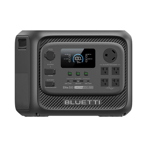 BLUETTI Elite 300 2400W 3014Wh Portable Power Station for Travelling Backup