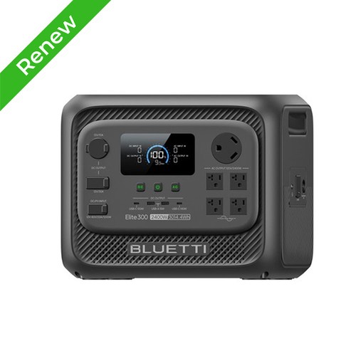 BLUETTI Elite 300 3014Wh 2400W Portable Power Station for Home Back-up Camping