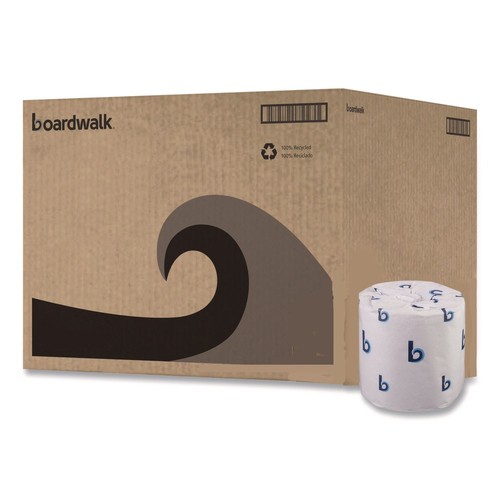 Boardwalk BWK6145 2-Ply Standard Septic Safe 4" x 3" Toilet Tissue (96/CT) New