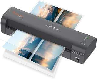 Bonsaii 13-Inch Thermal Laminator, Upgraded Jam-Free Roller System, 3-Mode Heat for 3/5mil/Photo, 4-Min Fast Preheat, NTC Temp Control, Supports 11x17 Posters, Documents, Home Office & Classroom