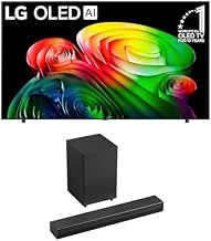 Bonus Bundle of LG 83-Inch OLED AI 4K B6 Series Smart TV, 2026 Model + LG S30A 2.1 ch Soundbar at no Additional Cost for TV with Wireless Subwoofer & Dolby Audio