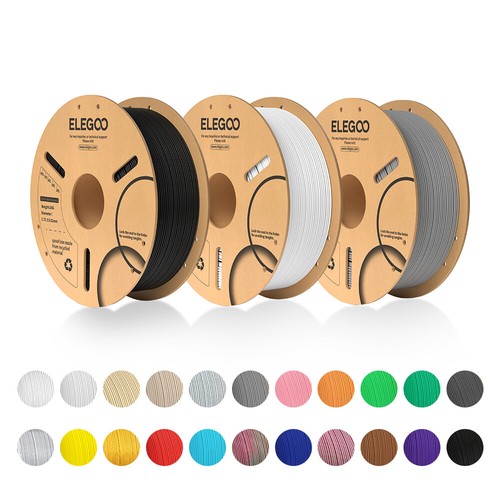 【Buy 6 Get 4 Free,Add 10】ELEGOO PLA/PLA+/Rapid PETG/ASA 3D Printer Filament 1KG
