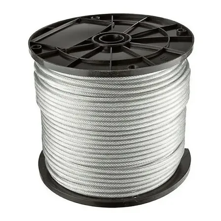 Cable Acero Galvanizado 8mm 6x19+1 Rollo 150mts Envio Gratis