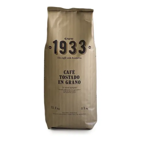 Caf&eacute; En Granos Caf&eacute; Mart&iacute;nez 1933 Tostado En Bolsa 1 Kg