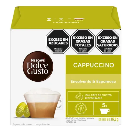 Caf&eacute; Latte Cappuccino en c&aacute;psula Nescaf&eacute; Dolce Gusto