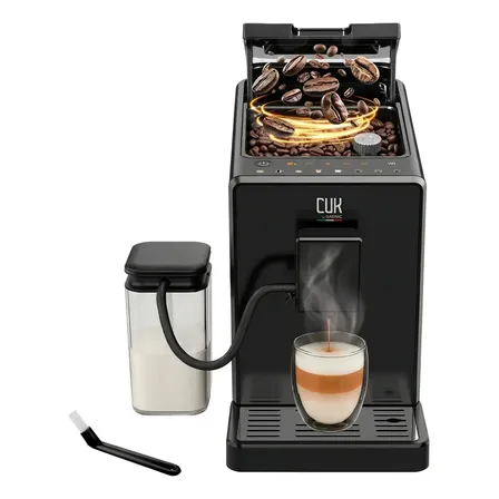 Cafetera Espresso Cuk By Gadnic Con Espumador 20 Bar 15l Negro