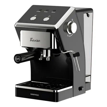 Cafetera Express Autom&aacute;tica Leche 1050w 15bar Daewoo Treviso