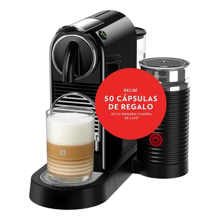 Cafetera Nespresso Citiz & Milk Negra