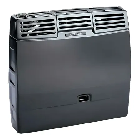 Calefactor Volcan 5700 Tiro Balanceado 46316v Gas Natural Gris