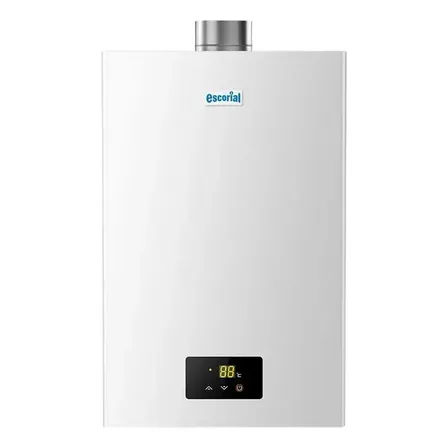Calef&oacute;n Escorial 15 Litros Ce-15l Smart Encendido Autom&aacute;tico Blanco Gn