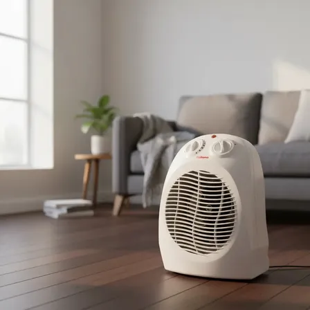 Caloventor Liliana Hot Wind 2000w Con Termostato Color Blanco
