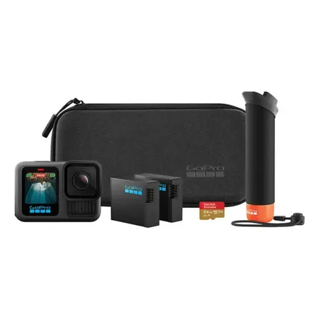 C&aacute;mara De Acci&oacute;n GoPro HERO 13 Black Holiday Bundle Color Negro
