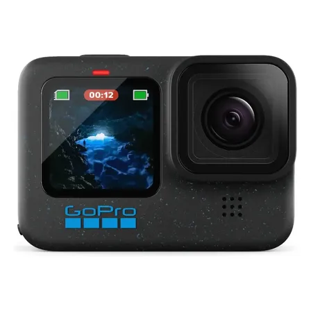C&aacute;mara De Acci&oacute;n Gopro Hero12 Black 4k Y 53k En Hdr Negro