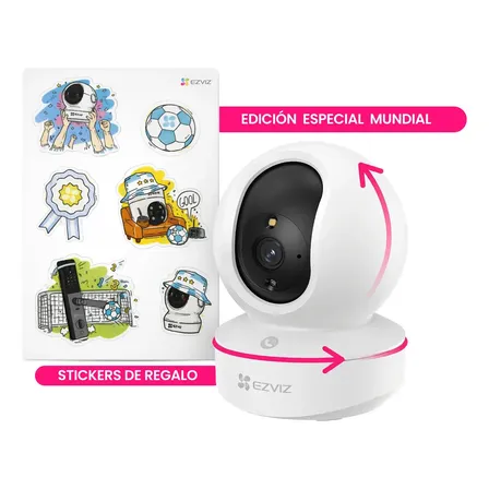 C&aacute;mara De Seguridad Ezviz Ty1 Wifi Interior Motorizada