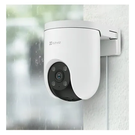 Camara Wifi Ezviz H8c Pro 2k 3mp Fullhd 360 Audio Motorizada Blanco
