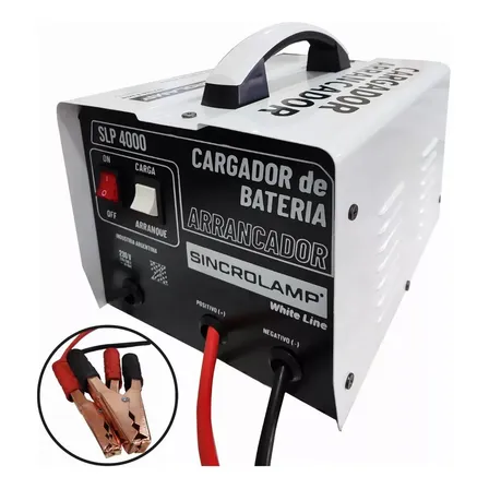 Cargador Arrancador 400 Amp Sincrolamp White Line