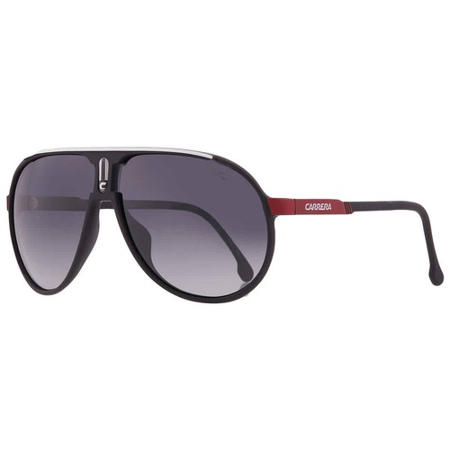 Carrera Dark Grey Shaded Pilot Unisex Sunglasses CHAMPION/N 0OIT/9O 62