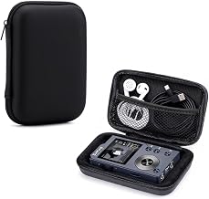 Carrying Case Compatible with Surfans F20 Case Shockproof Lightweight Durable EVA Hard Shell Protective Cover for HiFi Walker H2 MP3 Player