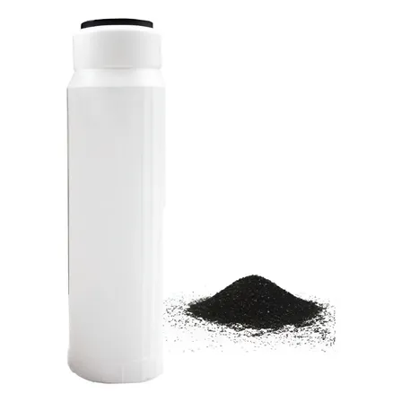 Cartucho Repuesto Para Filtro De Agua Carbon Granulado Blanco