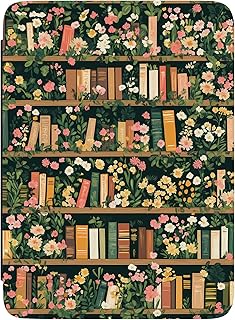 Casely Kindle Case | Book Nook | Floral Library | Compatible with 7" Kindle Colorsoft and 7" Kindle Paperwhite (12th Gen 2024 Edition) | Auto Sleep/Wake Function | Hand Strap | Vegan Leather