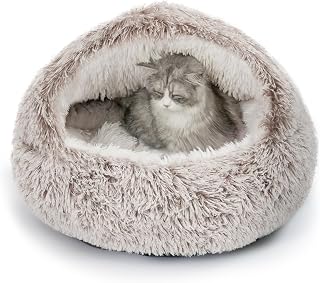 Cat Bed, Cat Beds for Indoor Cats with Covered Hooded