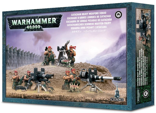 Catachan Heavy Weapon Squad Astra Militarum Imperial Guard Warhammer 40K NIB