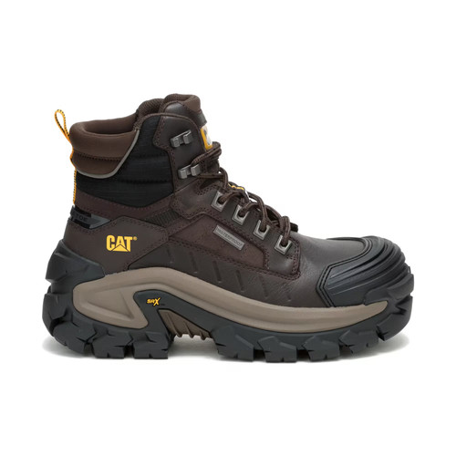 Caterpillar Men Invader Max 6" Waterproof Composite Toe Work Boot Shoes