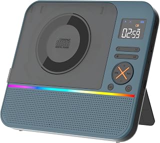 CD Player Portable, MONODEAL HiFi Stereo Portable CD Player with Bluetooth