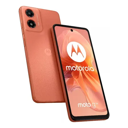 Celular Motorola Moto G04s 64gb 4gb Ram Accesorio De Regalo Naranja