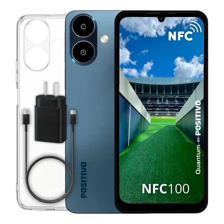 Celular Quantum NFC100 4gb Ram 128gb Con NFC Android 15 6.75 Hd+ Dual Sim OctaCore Huella Digital
