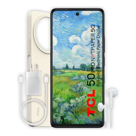 Celular Tcl 50 Pro Nxtpaper 5g 512gb White