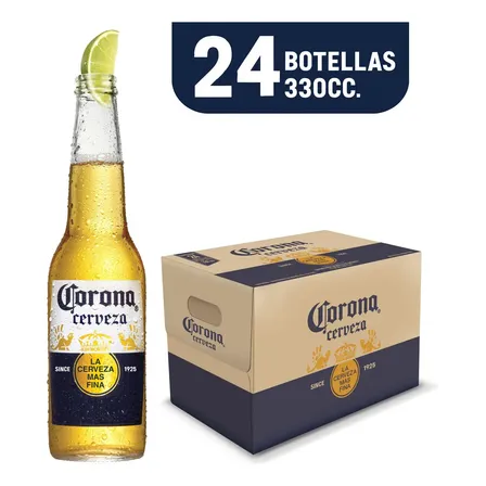 Cerveza Corona 330cc Pack x24