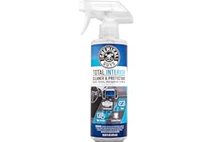 Chemical Guys Total Interior Cleaner & Protectant Interior Cleaner, Cleans & Protects Leather, Vinyl, Plastic, Rubber, Glass with a Streak-Free Finish &mdash; Cars, Trucks, SUVs, RVs, 16 oz