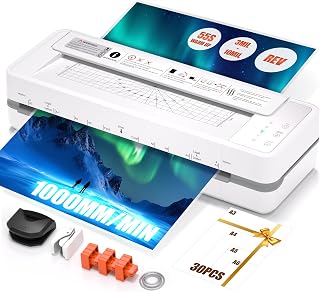 Chilino 13" 4-Roller Commercial 11x17 Laminator Machine,3-10 Mil Thickness