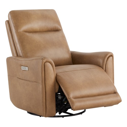 CHITA Power Recliner Chairs Swivel Rocker Recliner Chair with Charging Ports