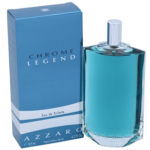 Chrome Legend by Azzaro Cologne for Men 4.2 oz New In Box