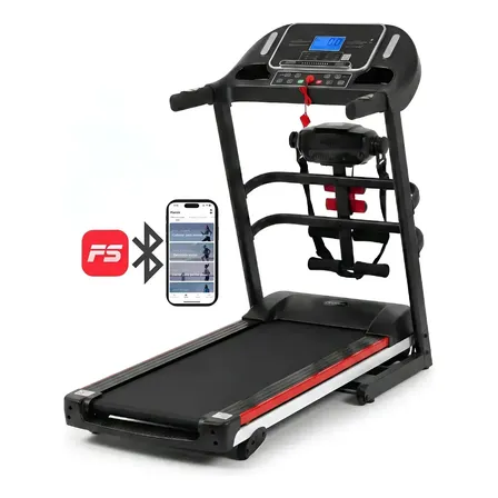Cinta De Correr Vortex V8 El&eacute;ctrica Fitness Gym Cardio 120kg Negro