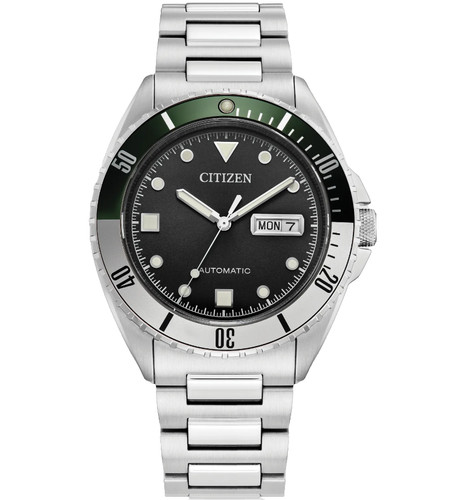 Citizen Mens Sport Luxury Automatic Silver Stainless Steel Watch 42MM NH7531-50E