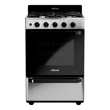 Cocina Multigas 56 Cm Inoxidable Drean Cd5603ai0 Gris