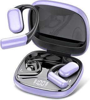 coioc Open-Ear Headphones,AI Translation Earbuds 0.3s Real Time Translator &198 Languages, Smart AI Headphones with Meeting Notes & Transcription, ENC & Bluetooth 6.0 for Travel, Meetings & Learning