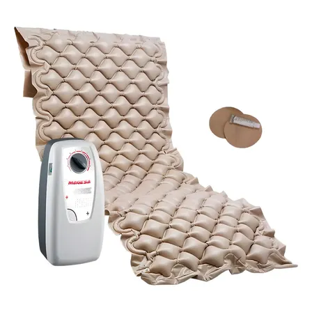 Colch&oacute;n Antiescaras Con Motor Compresor Secuencial 130 Kg Color Beige