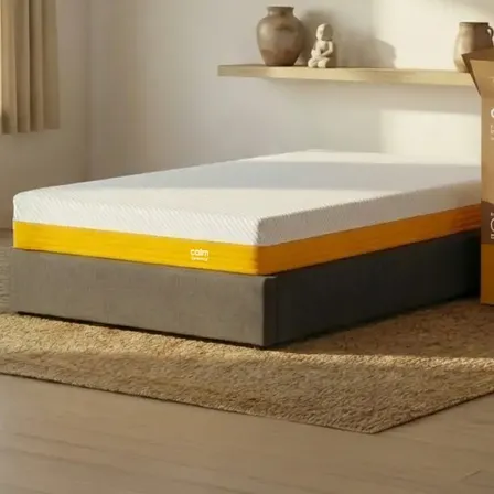 Colch&oacute;n Calm Elemental 1 Plaza 80x190 Espuma En Caja