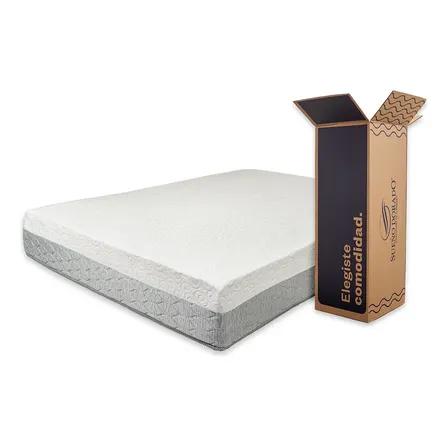 Colch&oacute;n En Caja Sue&ntilde;o Dorado Cloudbox 2 Plazas 140x190 Cm