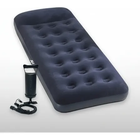 Colchon Inflable 1 Plaza Almohada Alpina 188x75x25 Inflador