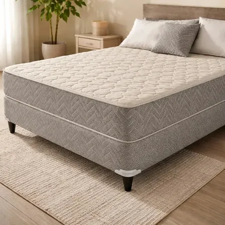Colch&oacute;n Sommier So&ntilde;ador Bahamas 2 Plazas Resortes Bonnell 140x190